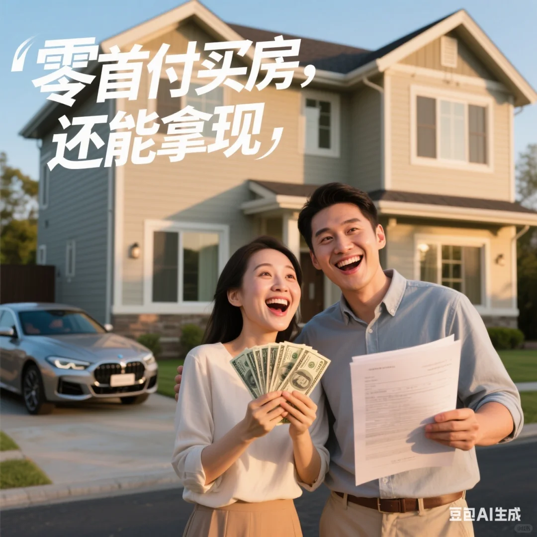 零首付，拿下理想中的房子！