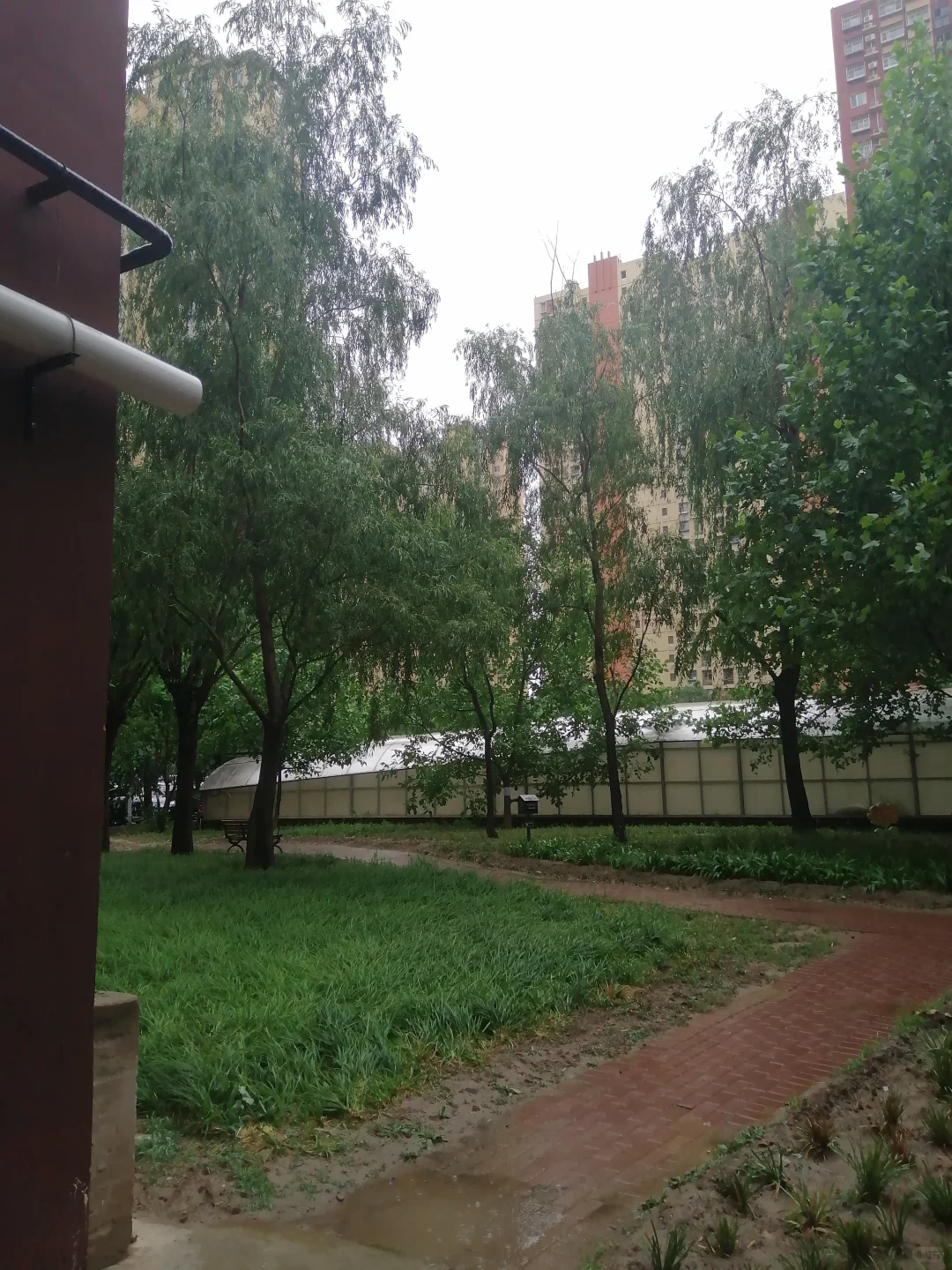 新买的房，换电梯中，另外一台电梯坏了。
