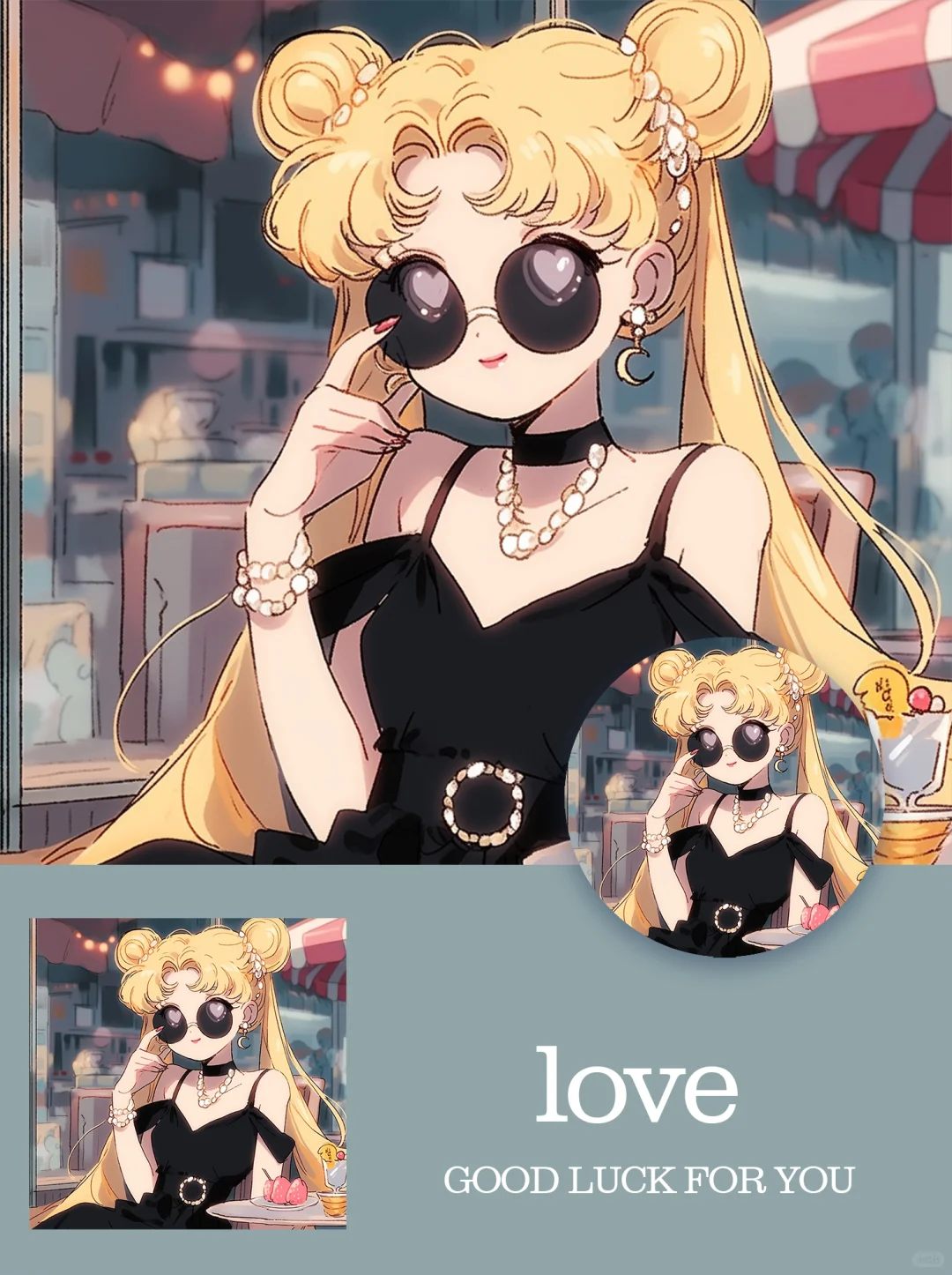 美少女酷酷头像|墨镜🕶️一戴，谁也不爱