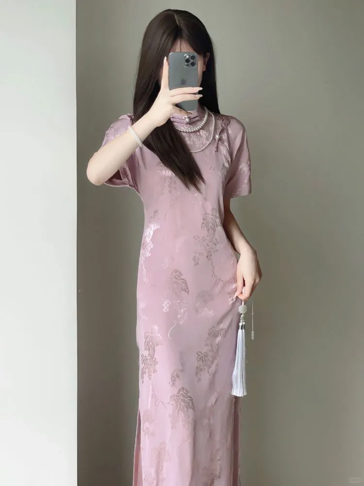 这件旗袍真的太仙了！