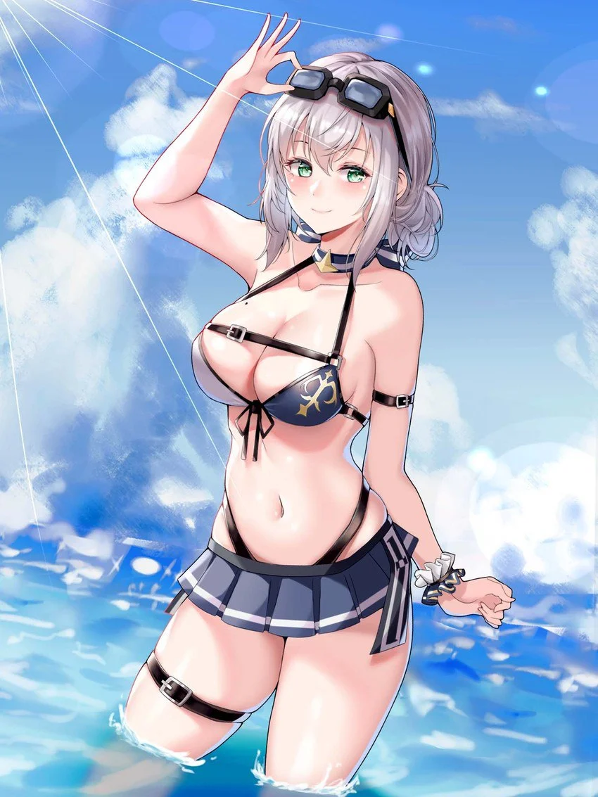夏日炎炎带来清凉一夏海边戏水动漫壁纸