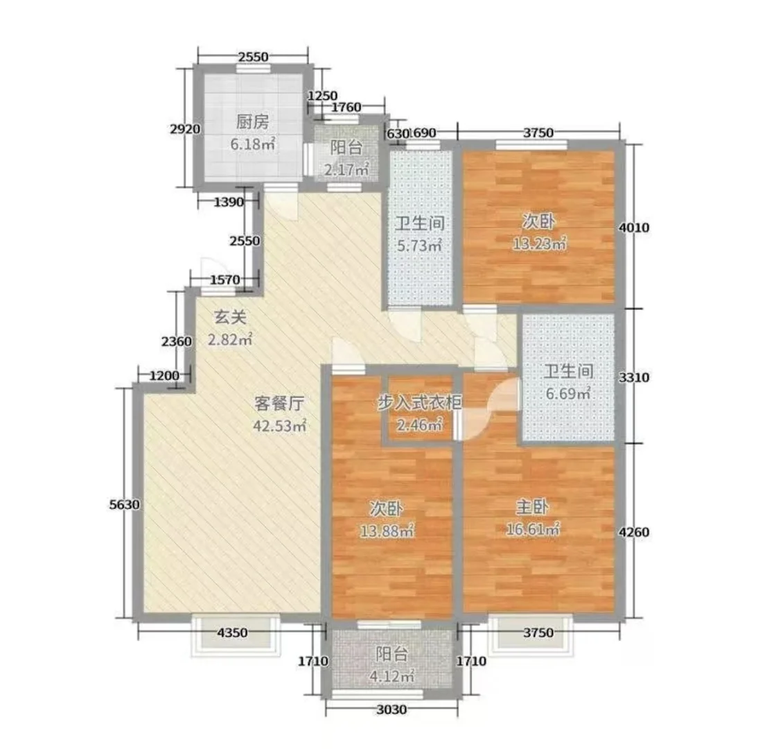 山东聊城民生凤凰城144.68平米楼房出售