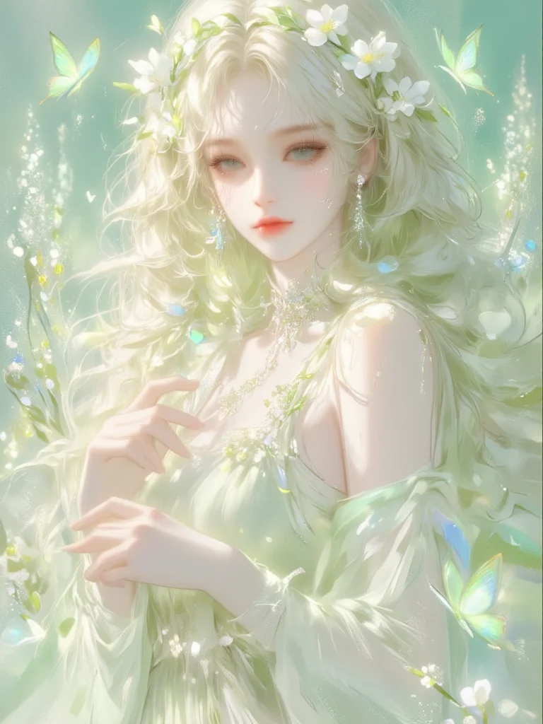 绝美精灵风女头像，好仙气！ 还想看什么？