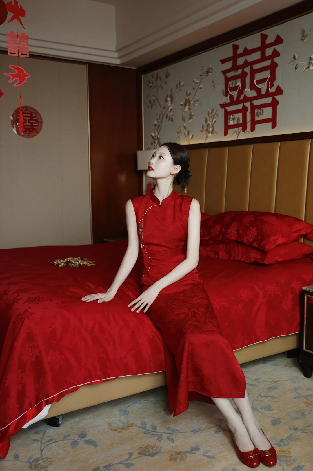婚礼分享｜红旗袍把我显白到发光