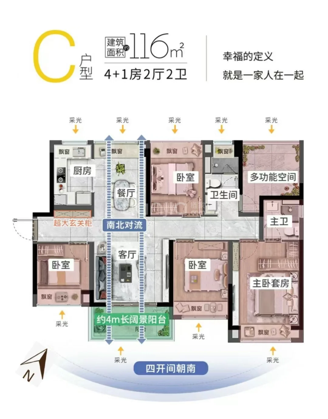 佛山住不起了，116平谁药？