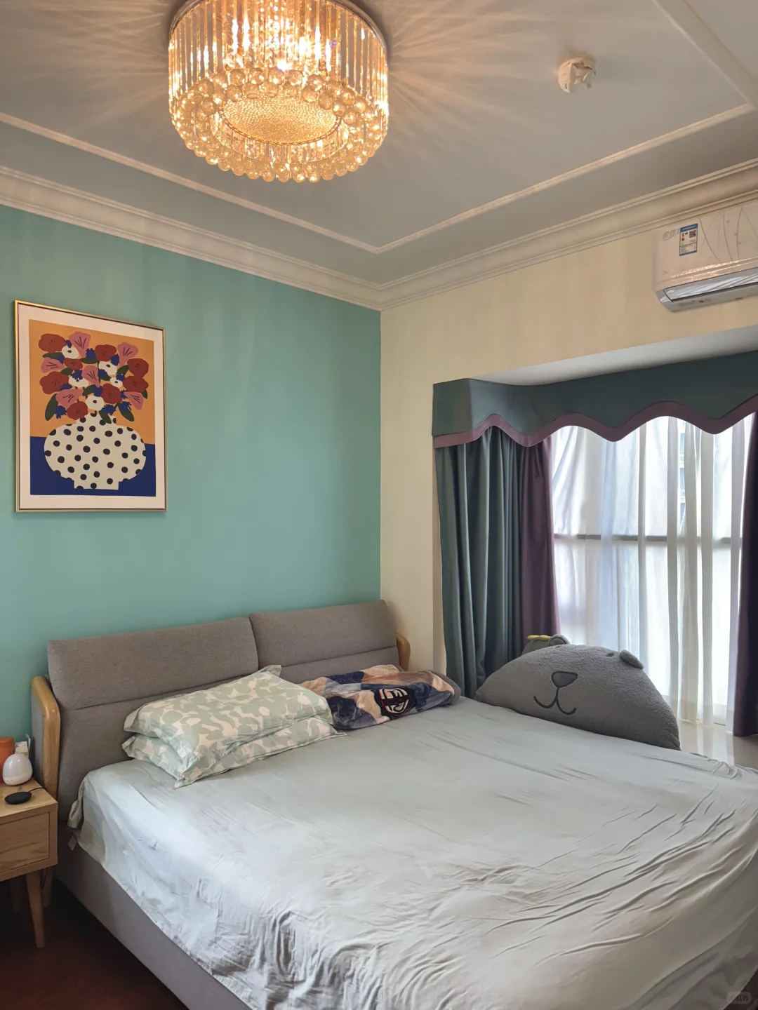 渝北照母山：温馨两房🏠现代简约风格 95万