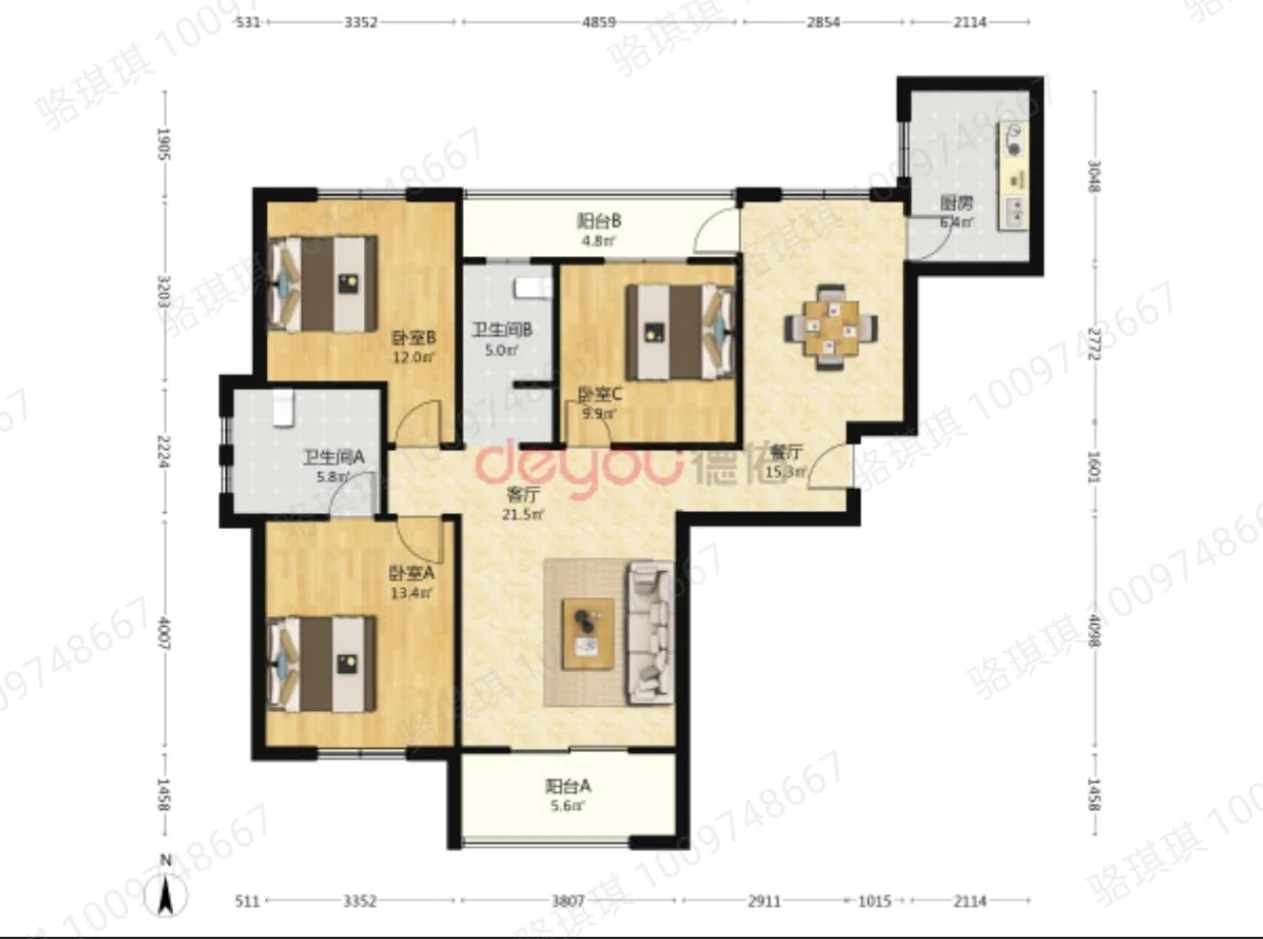 还建房可以买吗？90万！买135²大三房！