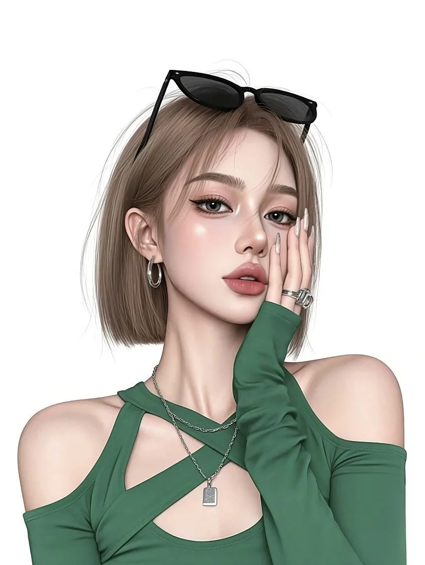 女生头像/御姐头像/短发绝绝子头像