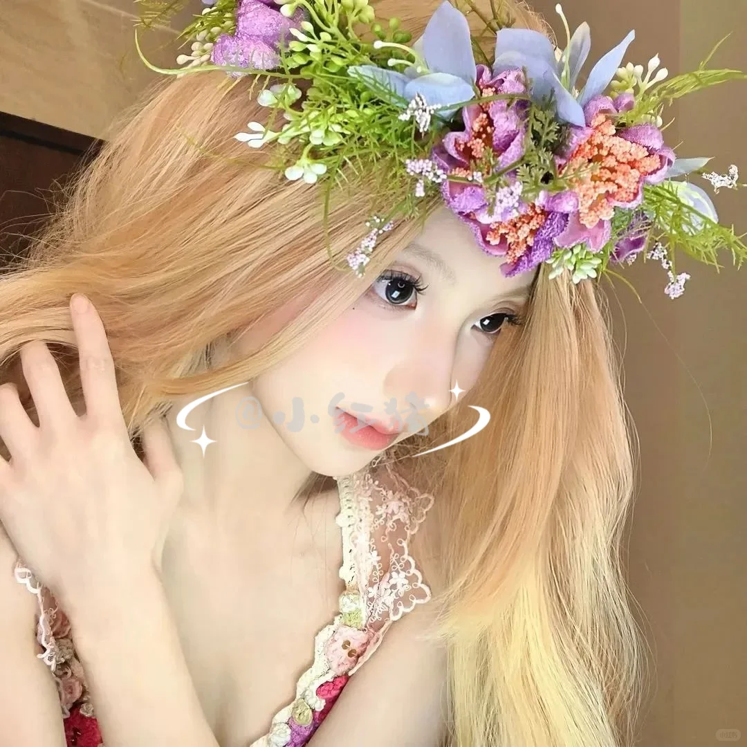 WeChat头像｜奶油系甜美女头