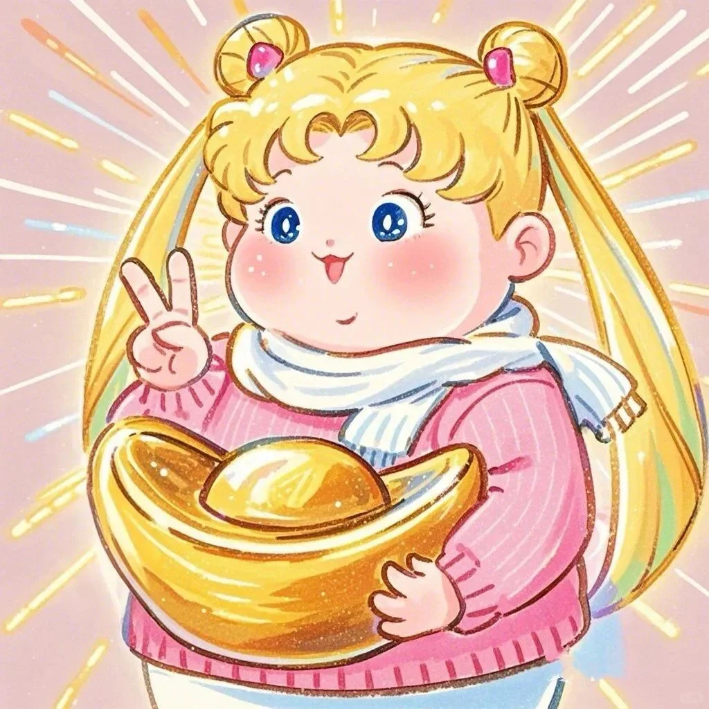 美少女月野兔头像｜