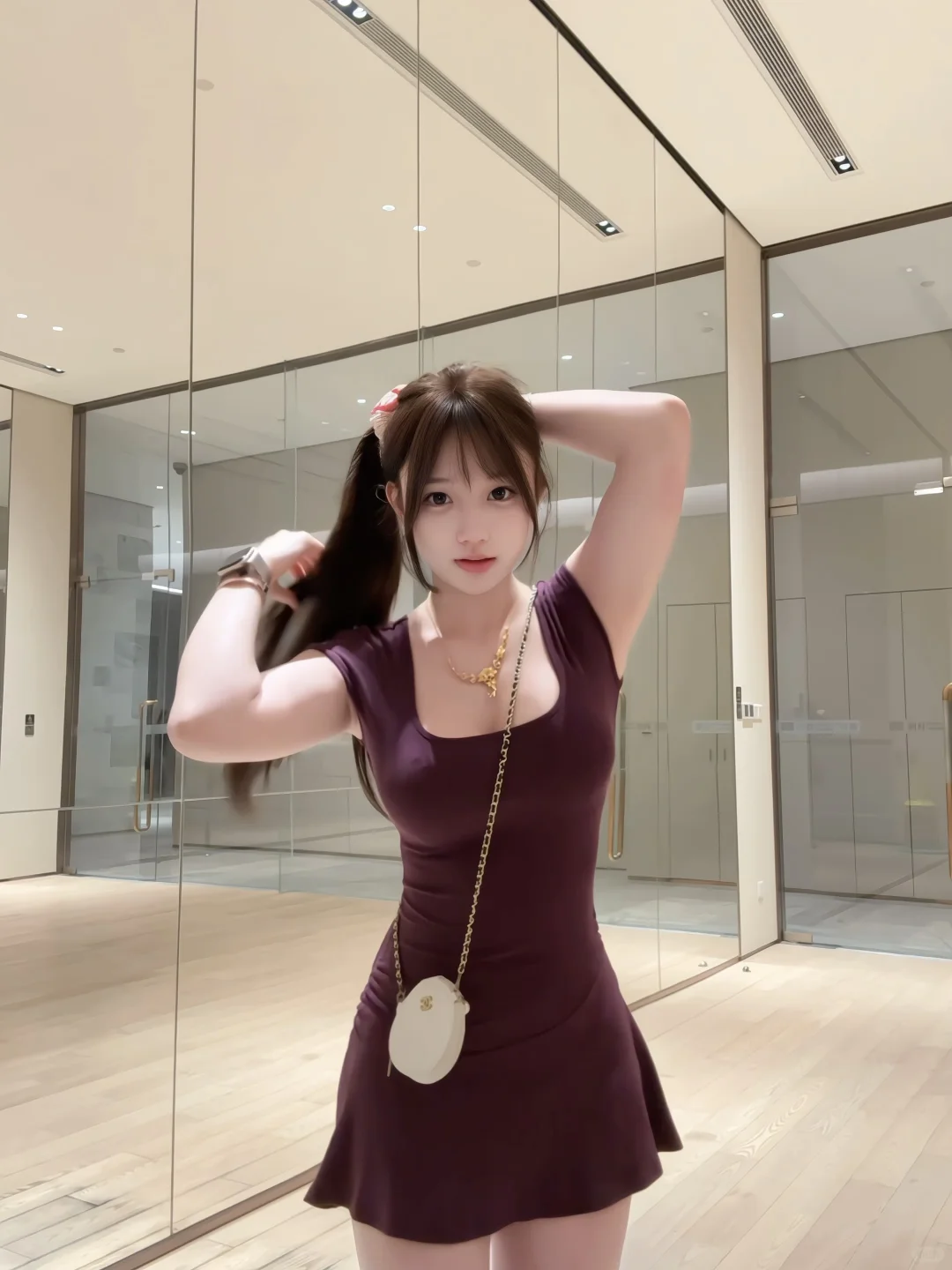 我们中国女人是一种珠圆玉润的感觉.