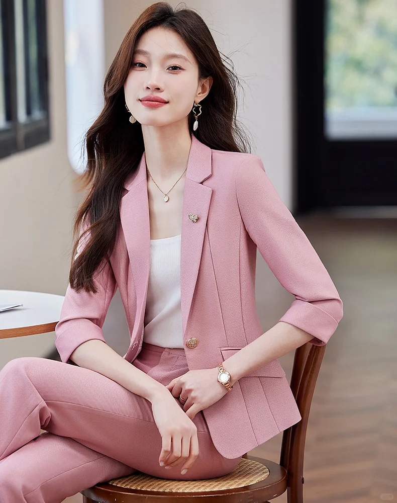夏季职场通勤｜高级感女神范的西装套装