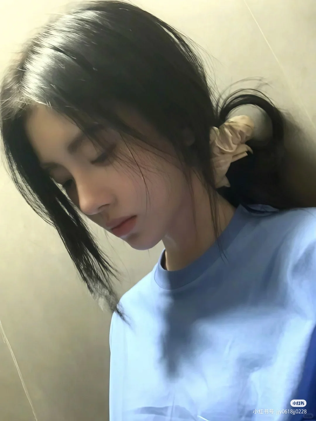 被这个女孩甜到！！！～～