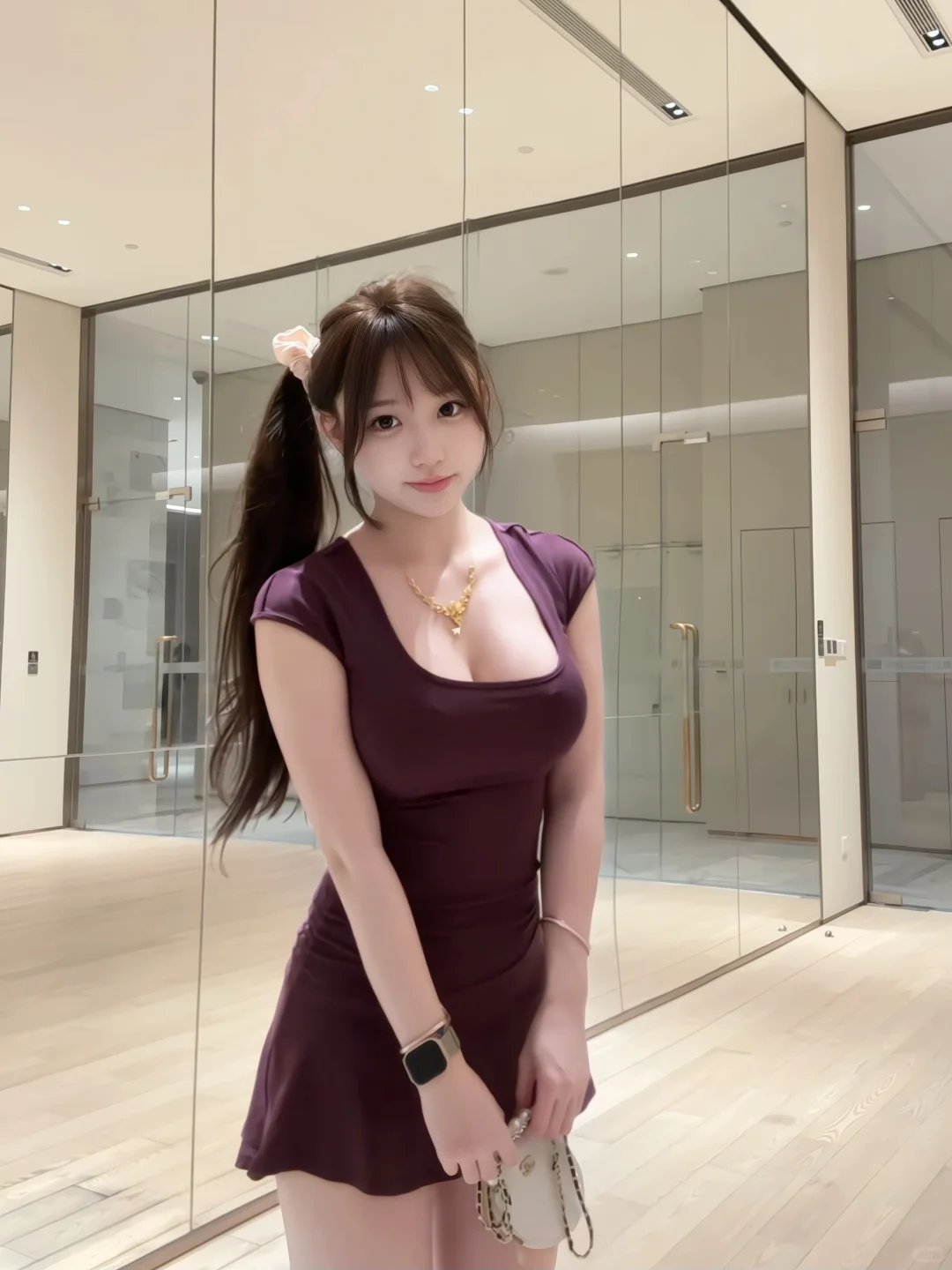 我们中国女人是一种珠圆玉润的感觉.