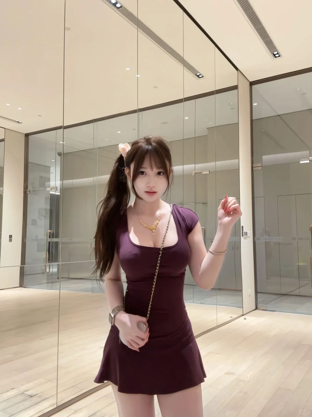 我们中国女人是一种珠圆玉润的感觉.