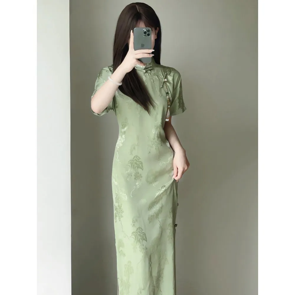 这件旗袍真的太仙了！