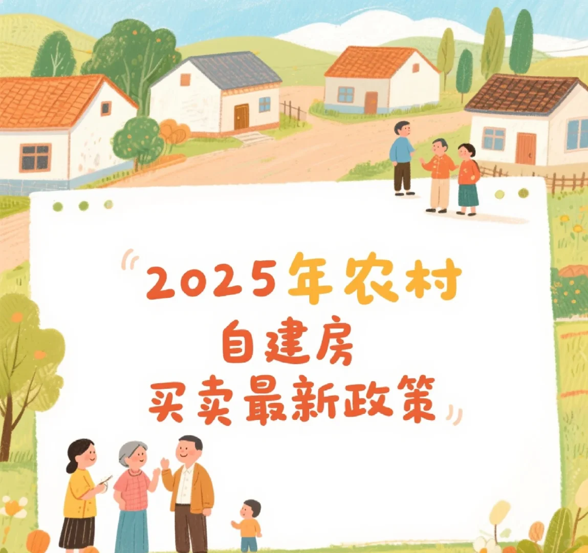 2025年农村自建房买卖最新政策