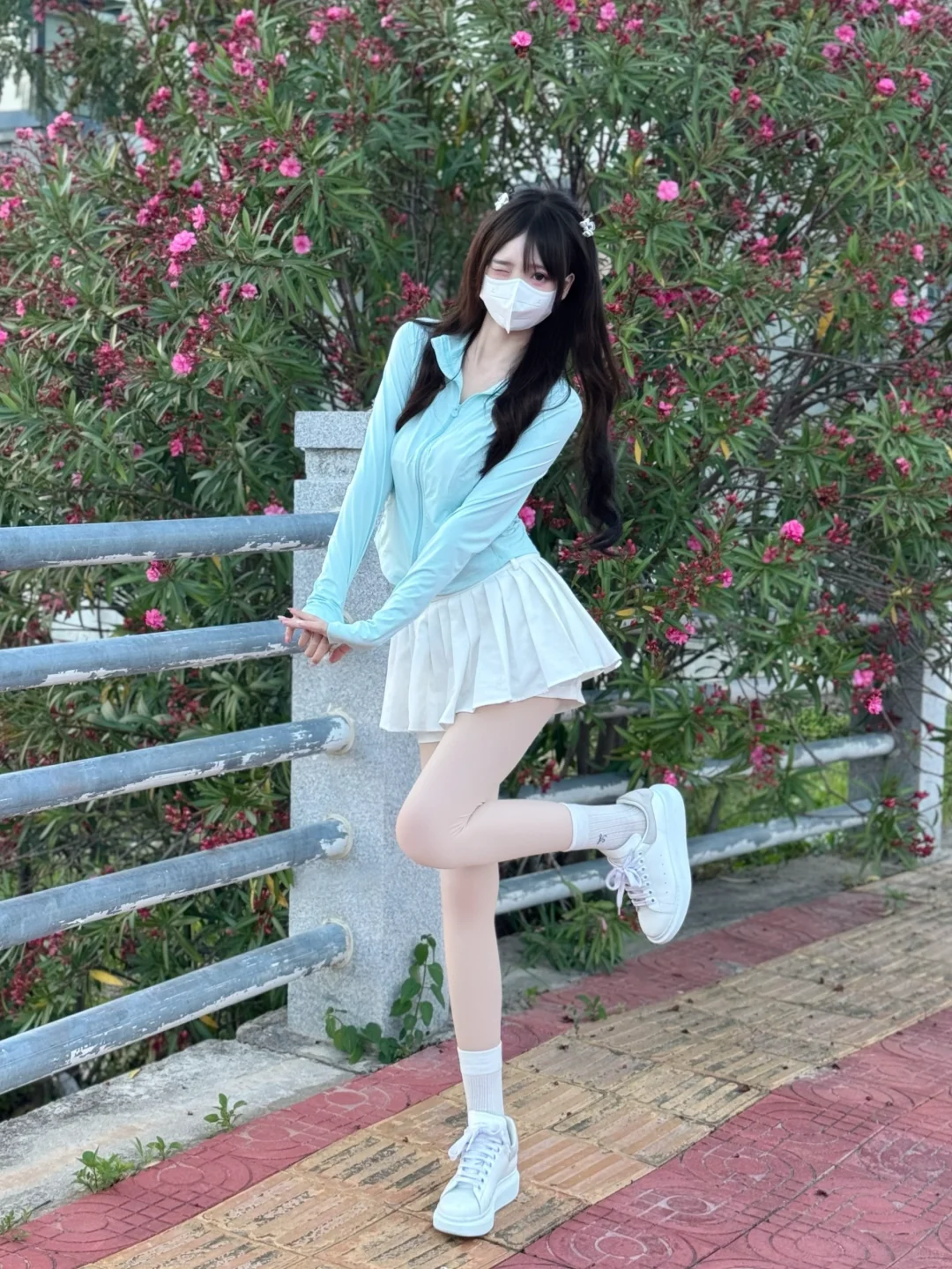如果在公园遇见我会不会多看我两眼