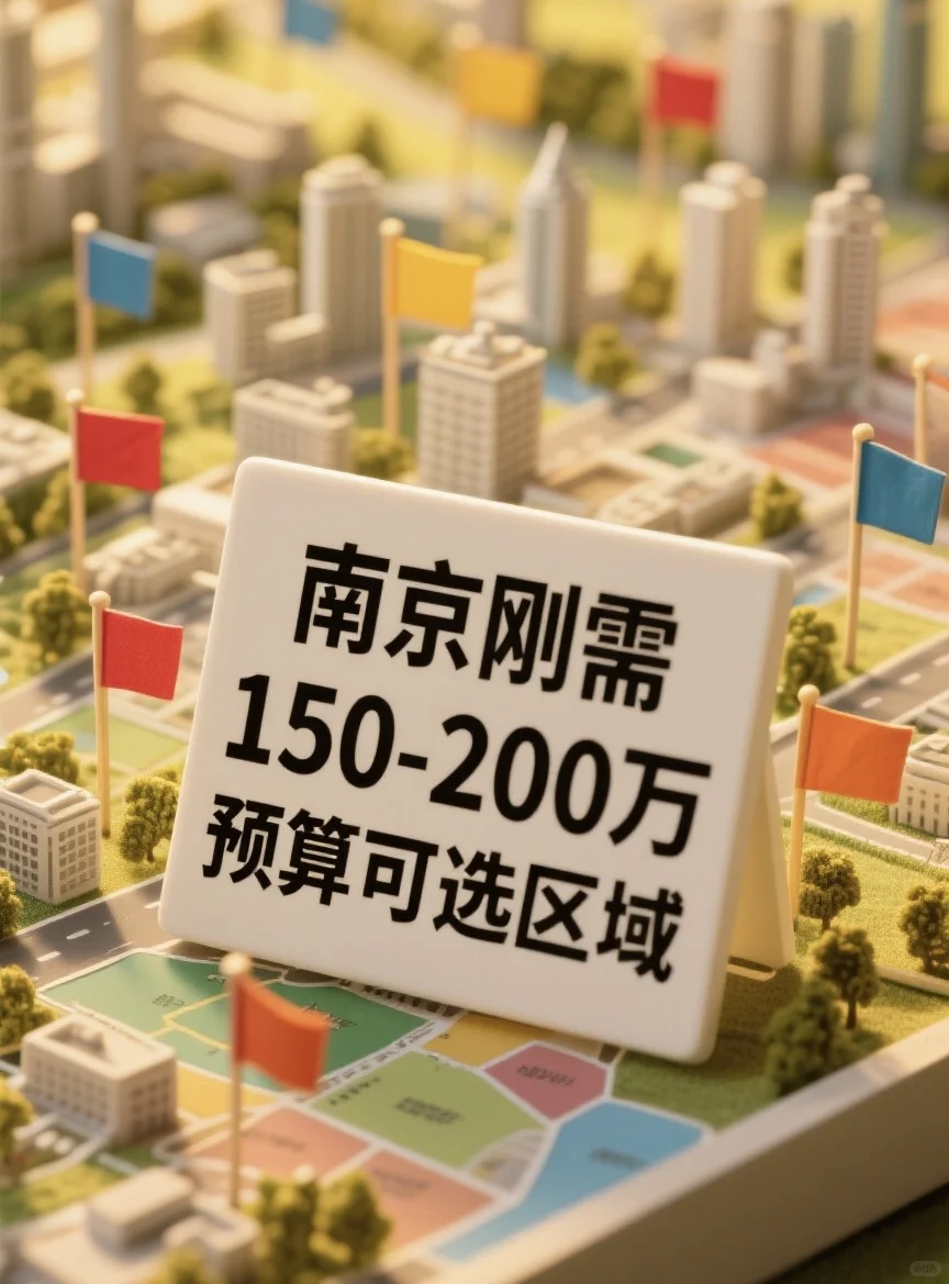 南京刚需买房150-200万购房指南📖（第二弹）