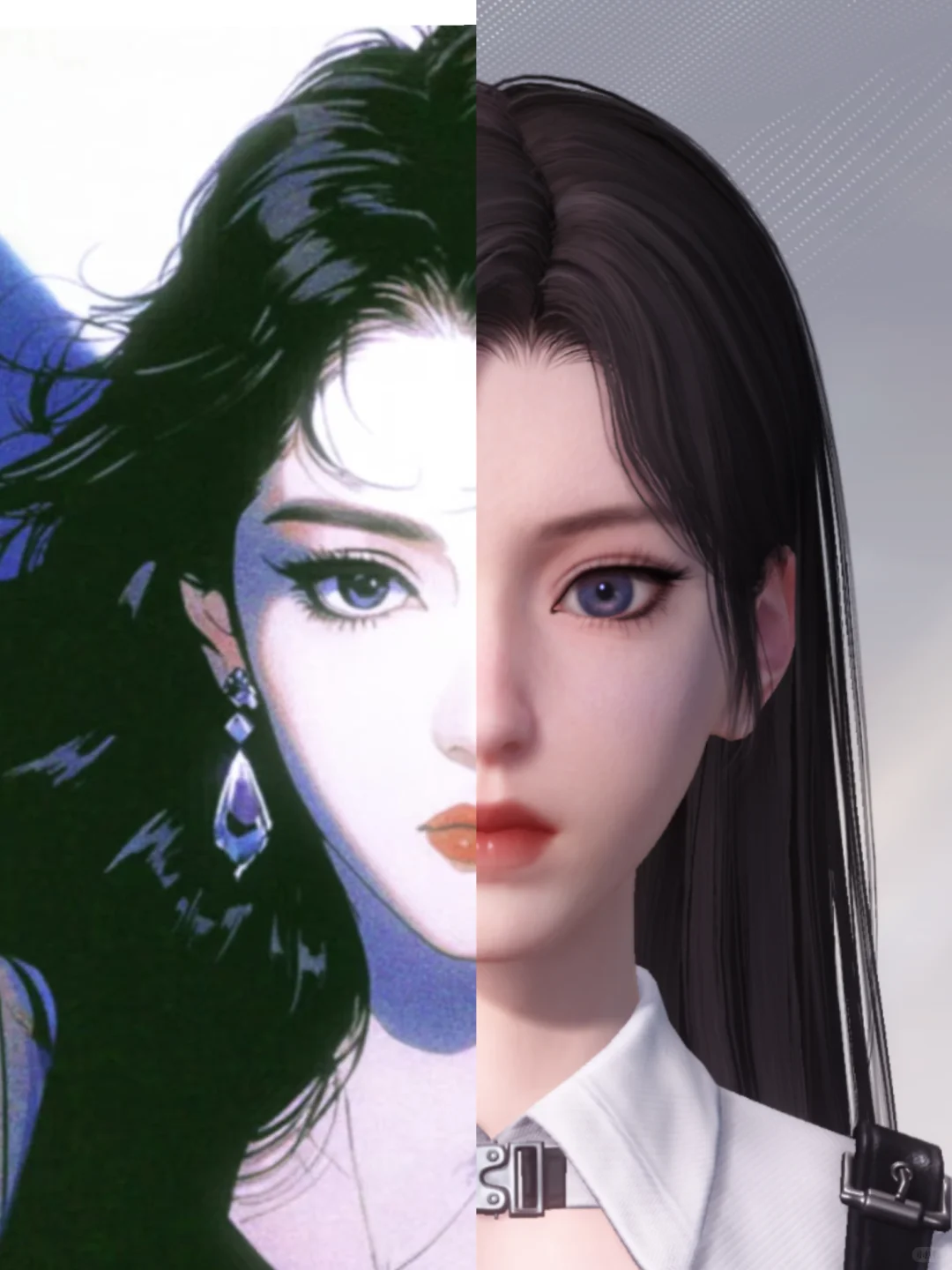 恋与深空捏脸｜镜头下的酷感美少女