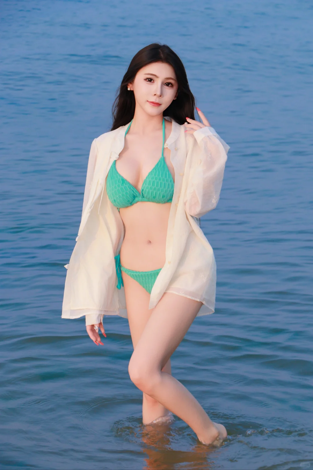 烟台拍照|藏在镜头里的薄荷绿比基尼🌊