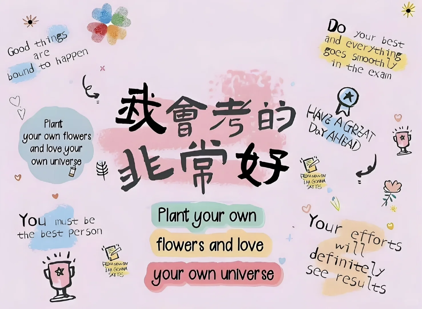 ✨好运连连，考试上岸📖超清壁纸