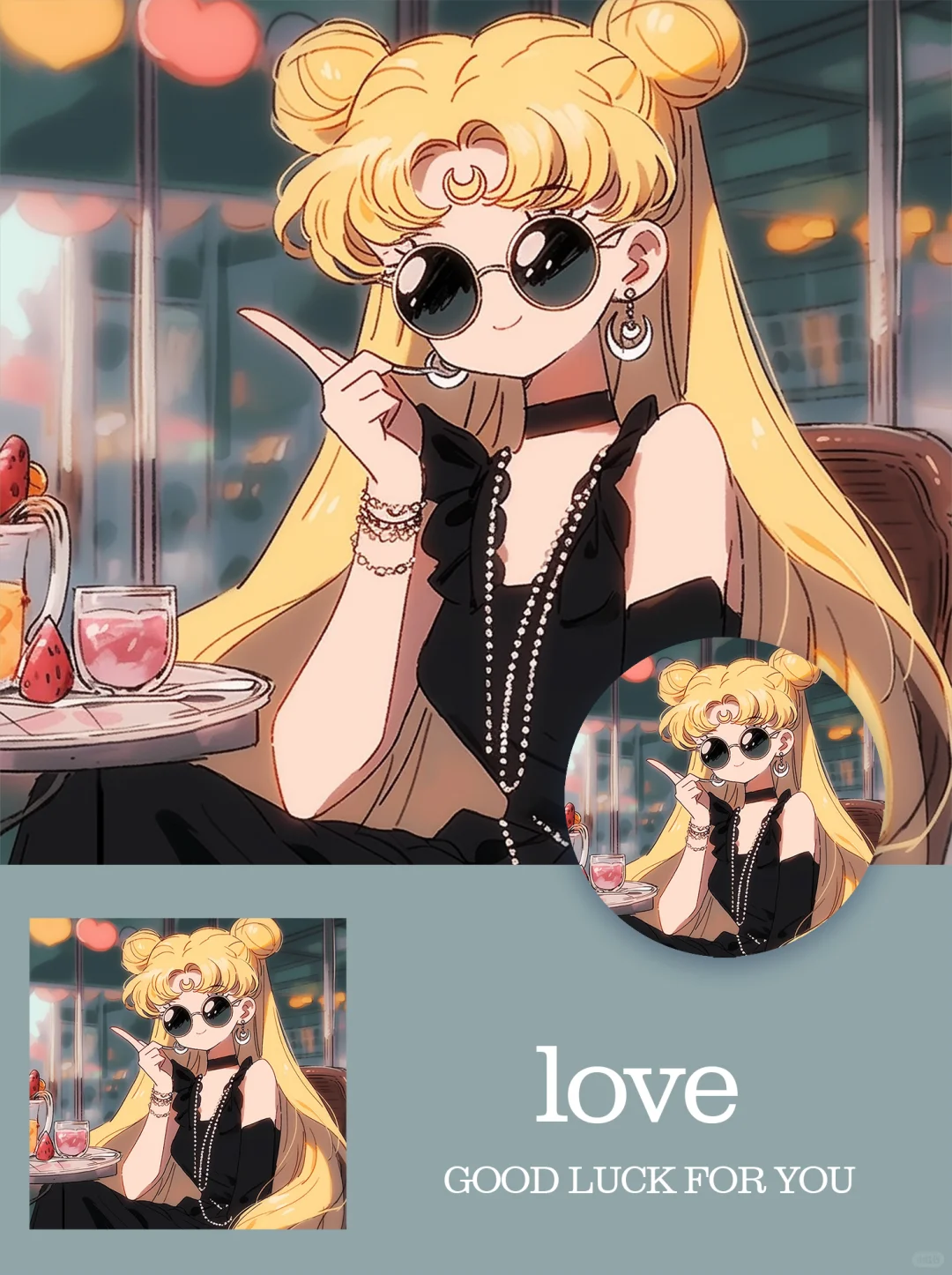 美少女酷酷头像|墨镜🕶️一戴，谁也不爱