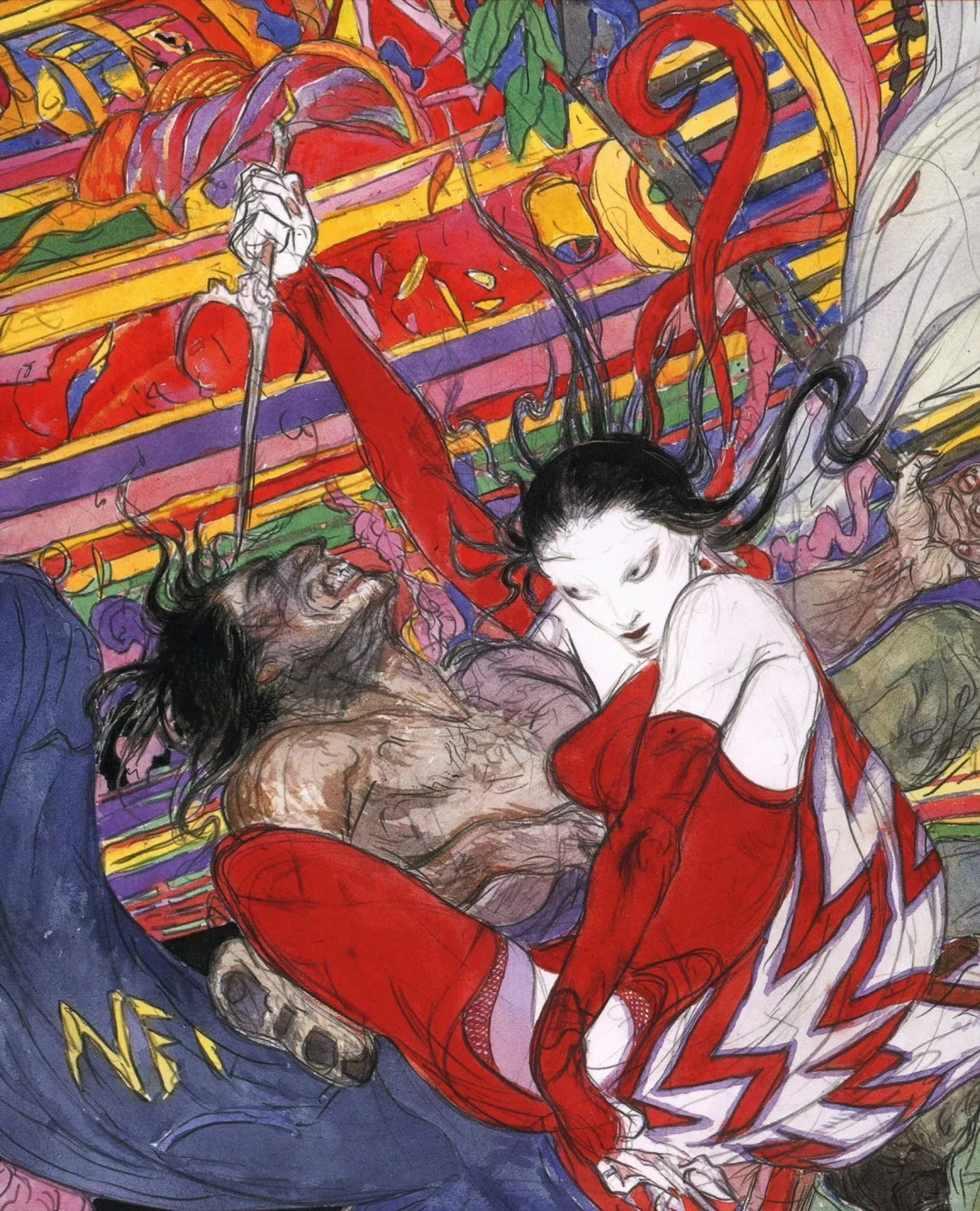 红 | Yoshitaka Amano