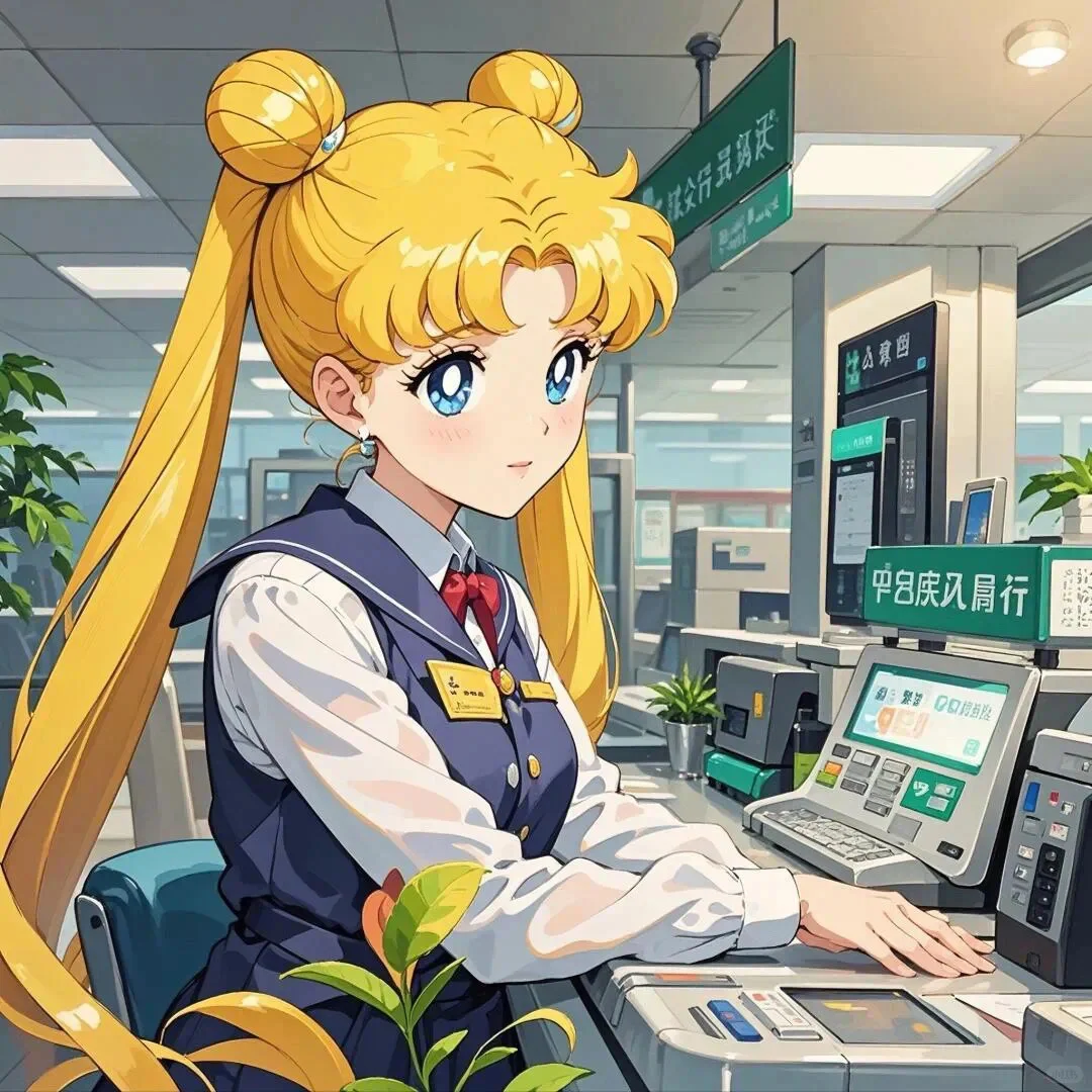 美少女出战，申请成为你的工作头像