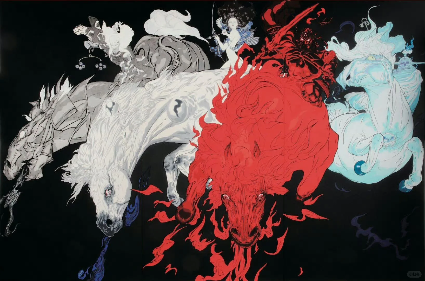 红 | Yoshitaka Amano