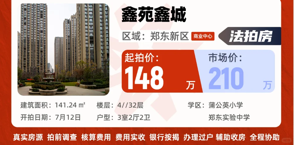 17套跌破底价的法拍房，房东彻底要哭了....