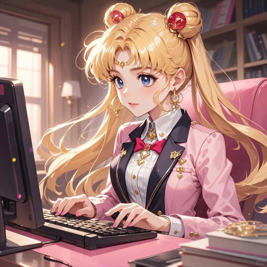 美少女出战，申请成为你的工作头像