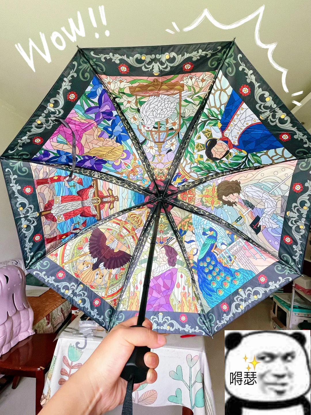 世上最妖艳的美人之法红黑花窗痛伞