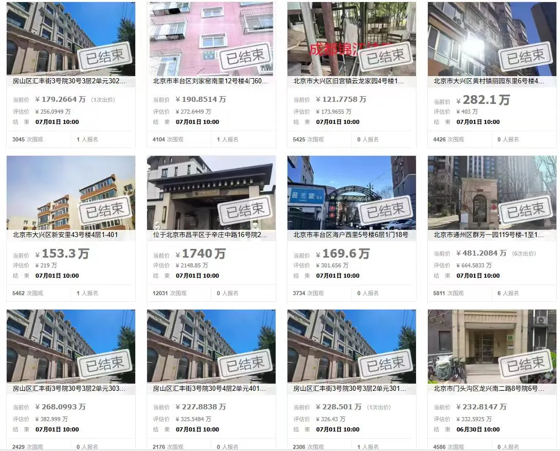 🏠北京法拍房大量流拍，现在真的能捡漏吗？