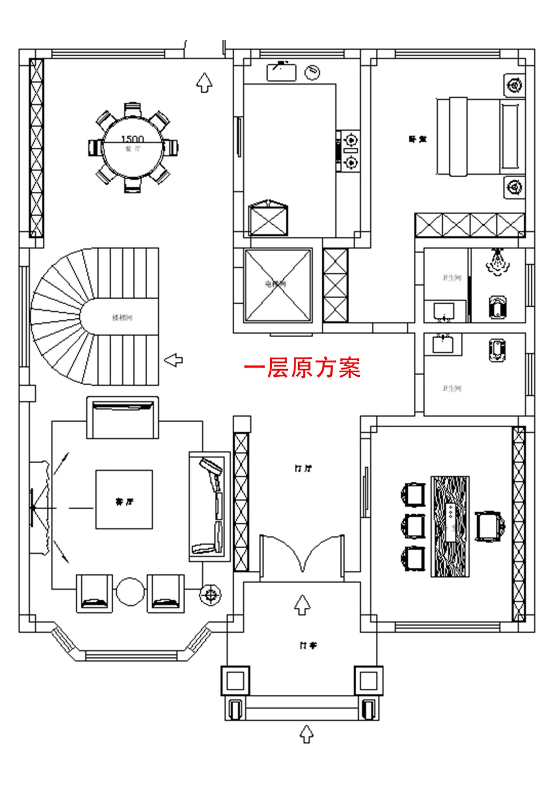 自建别墅的平面布局可以这样设计💡