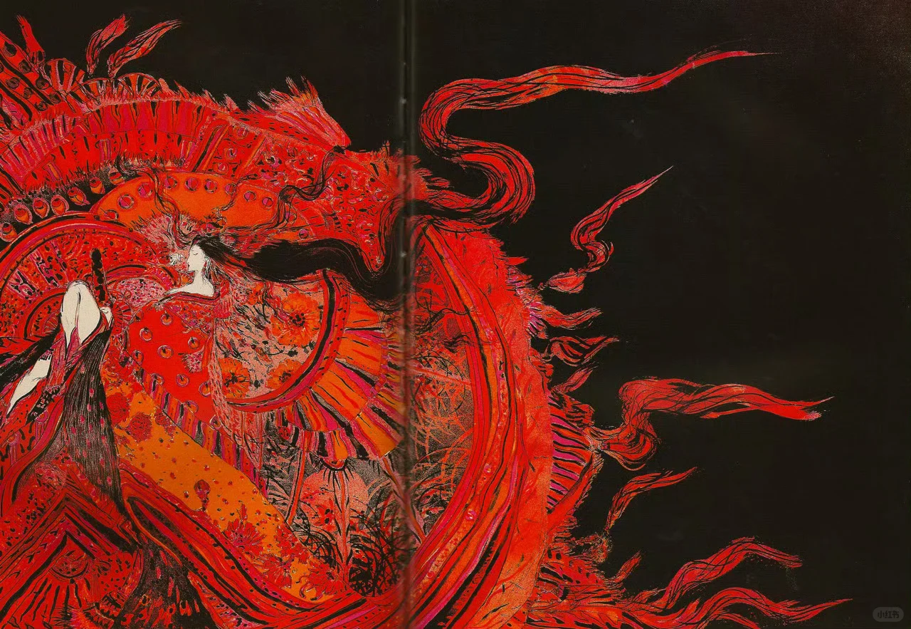 红 | Yoshitaka Amano