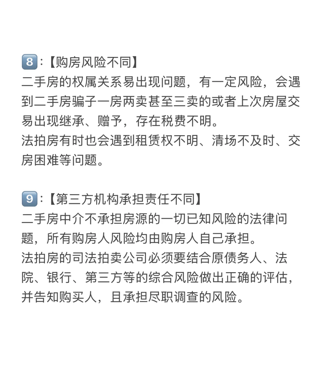 法拍房和二手房选哪个？都有什么区别🤔🤔🤔