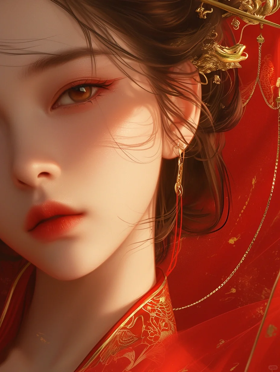 古风壁纸|媚眼如丝眉似月,一颦一笑皆风情