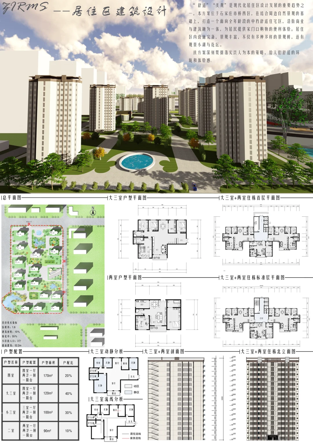 居民区建筑设计方案