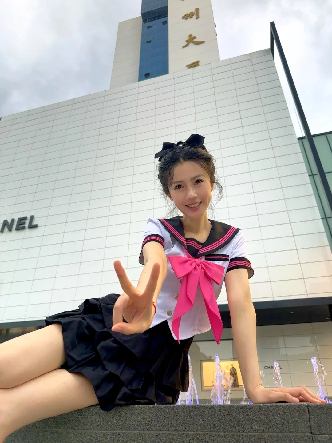 41岁阿姨，美少女搭配，重返18岁