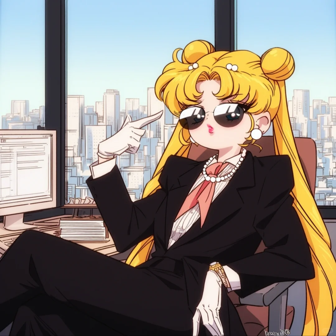 工作💼哪有不摸鱼的｜美少女头像