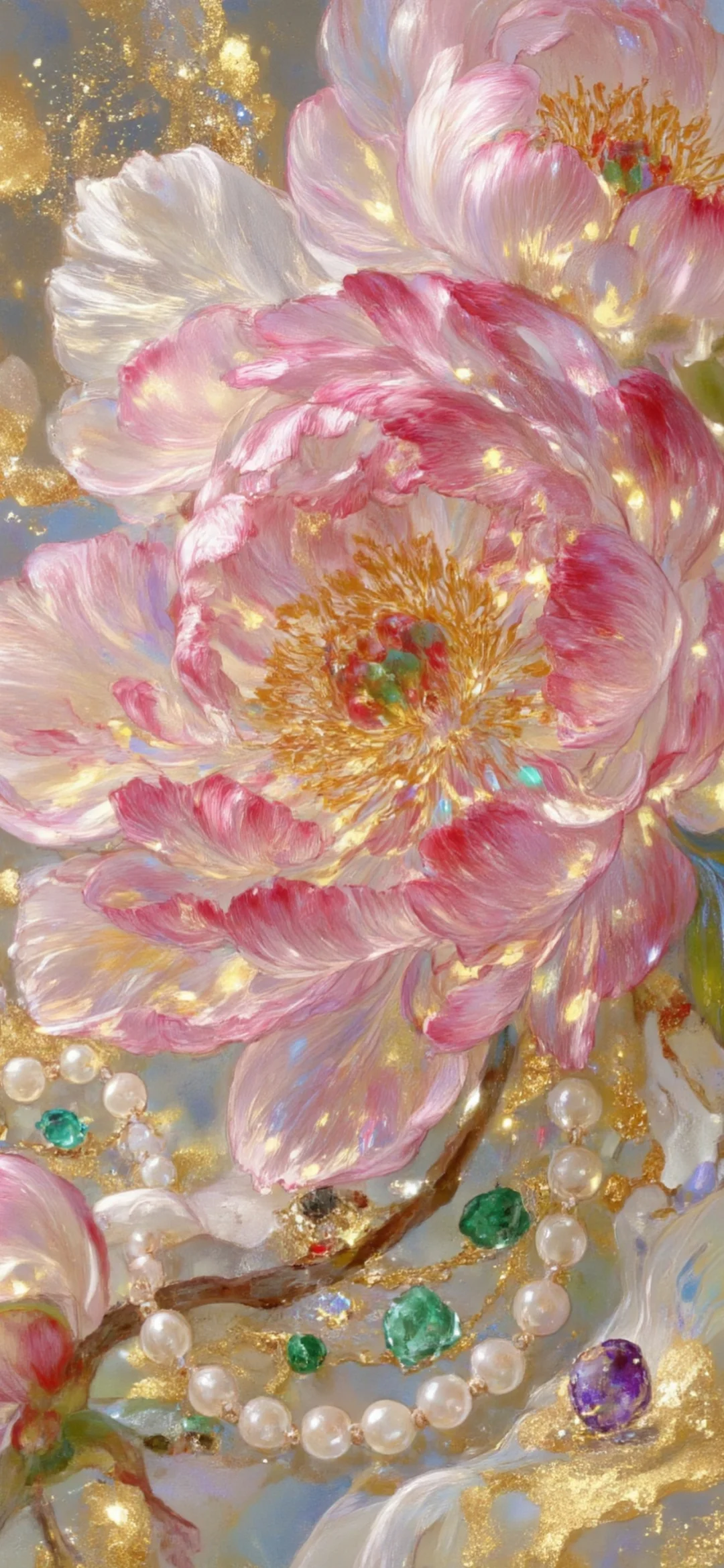 🌸壁纸 | 绮韵·牡丹珠影