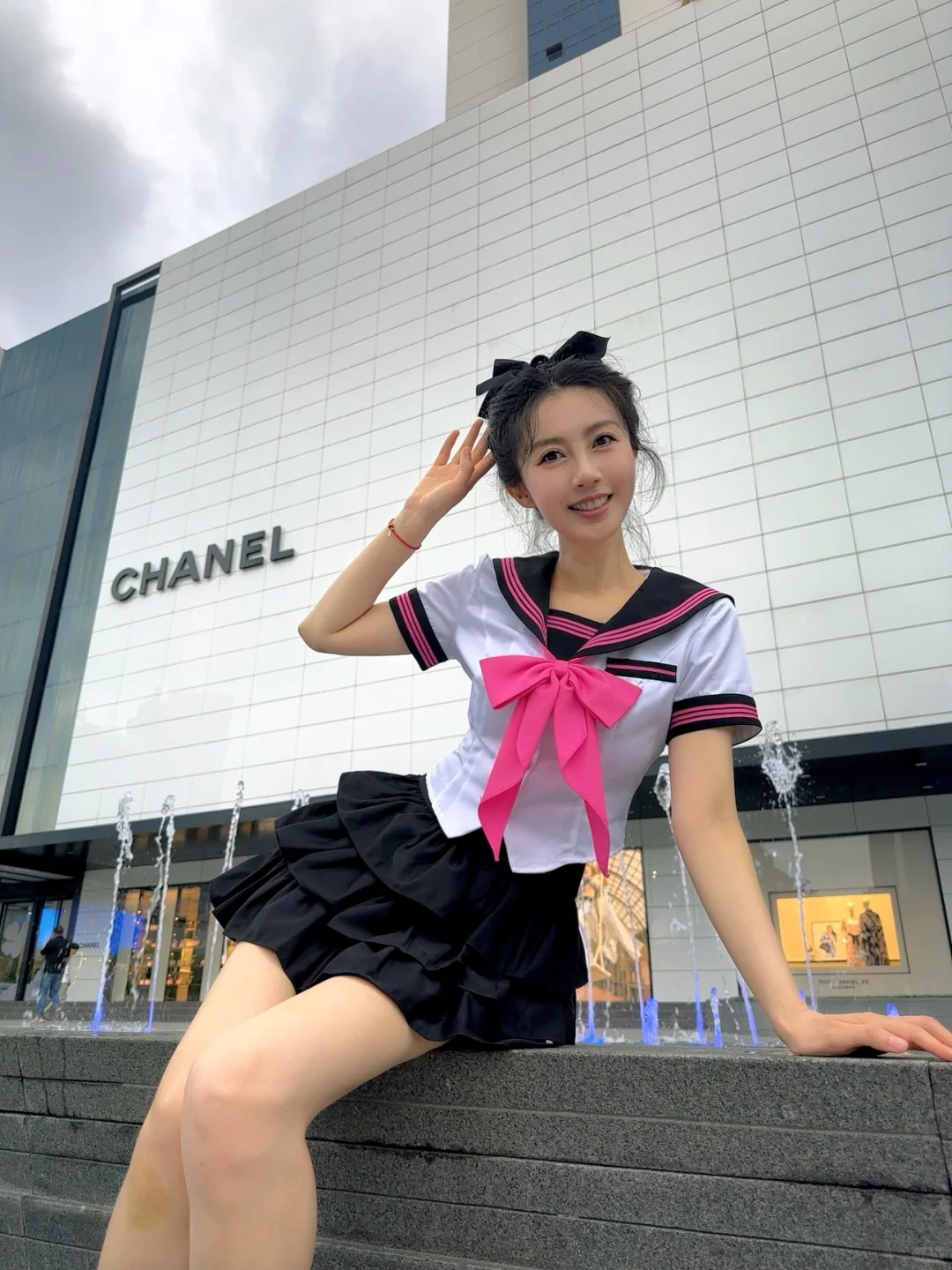 41岁阿姨，美少女搭配，重返18岁