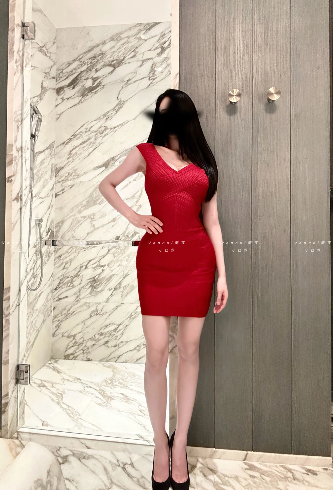 想要生活过得好 妩媚红裙不能少