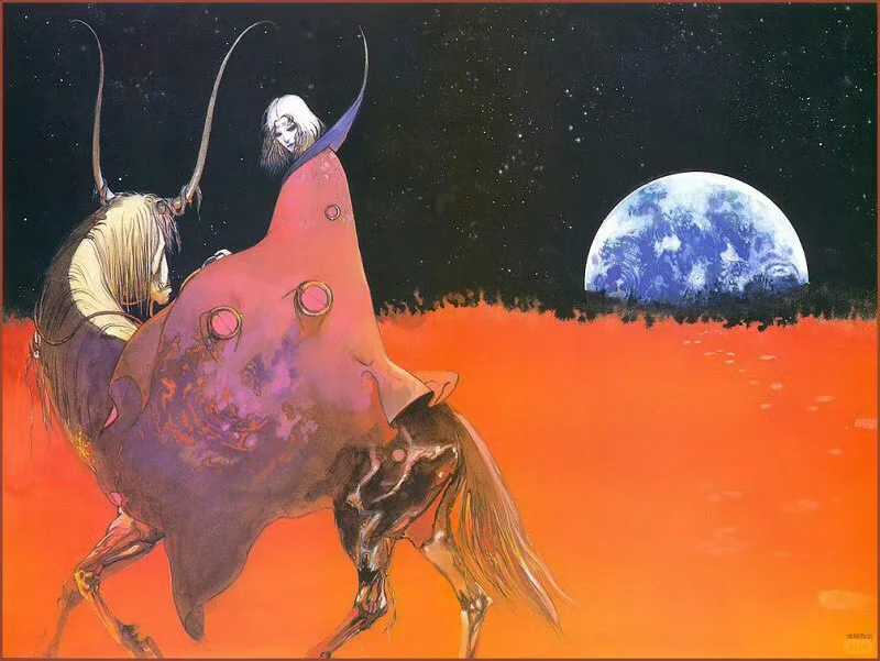 红 | Yoshitaka Amano