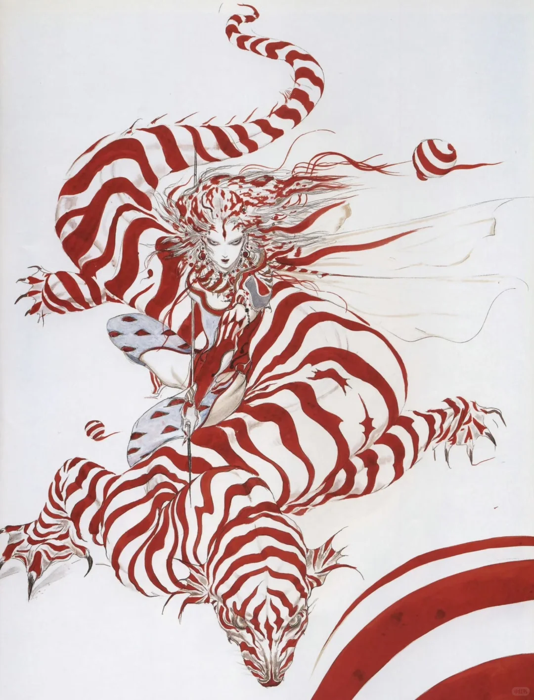 红 | Yoshitaka Amano
