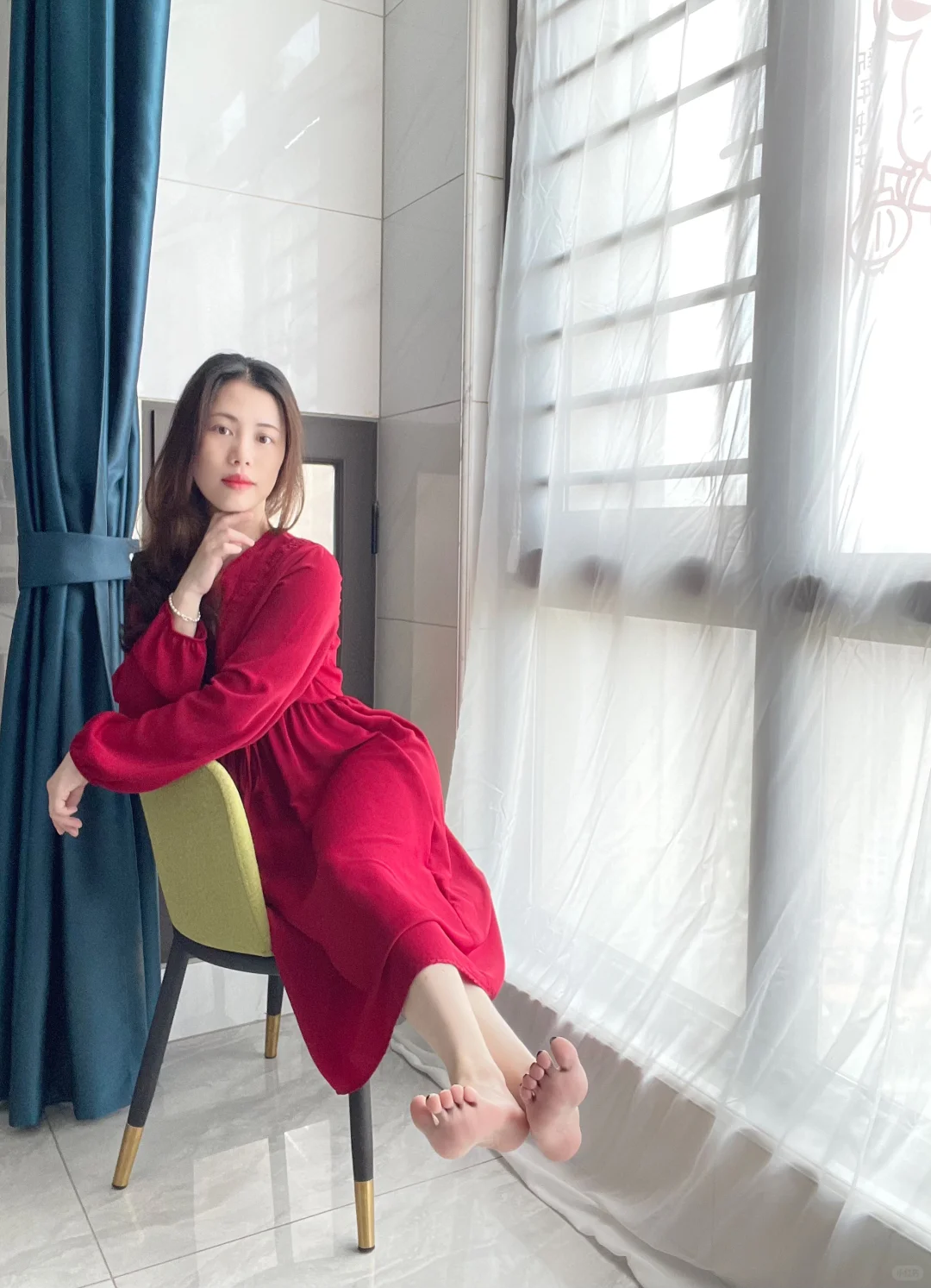 妖艳的红色风情万种