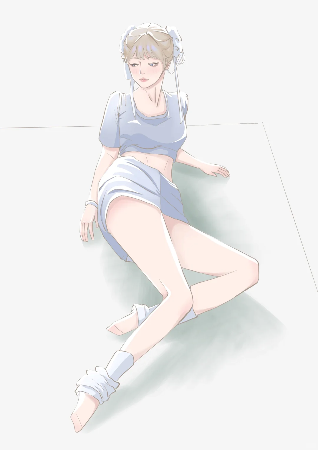 谁能拒绝这种画风的美少女