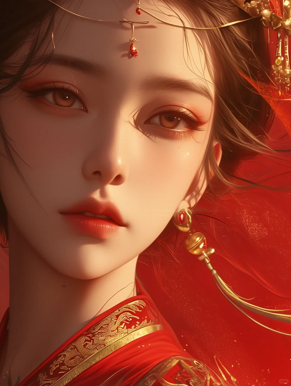 古风壁纸|媚眼如丝眉似月,一颦一笑皆风情