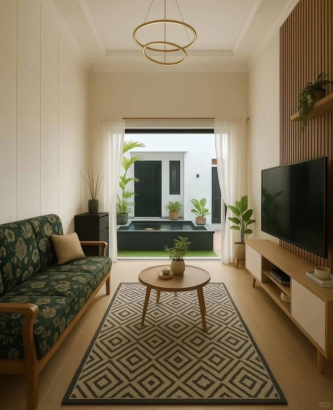 🏡 单层独立式住宅｜现代风，不冷也不空